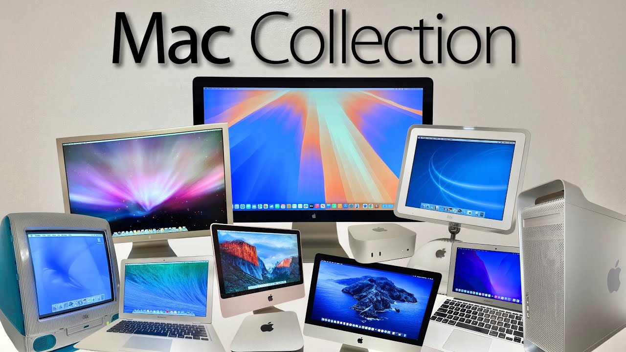 Моя коллекция Mac 2025 — настольные компьютеры и ноутбуки Apple!