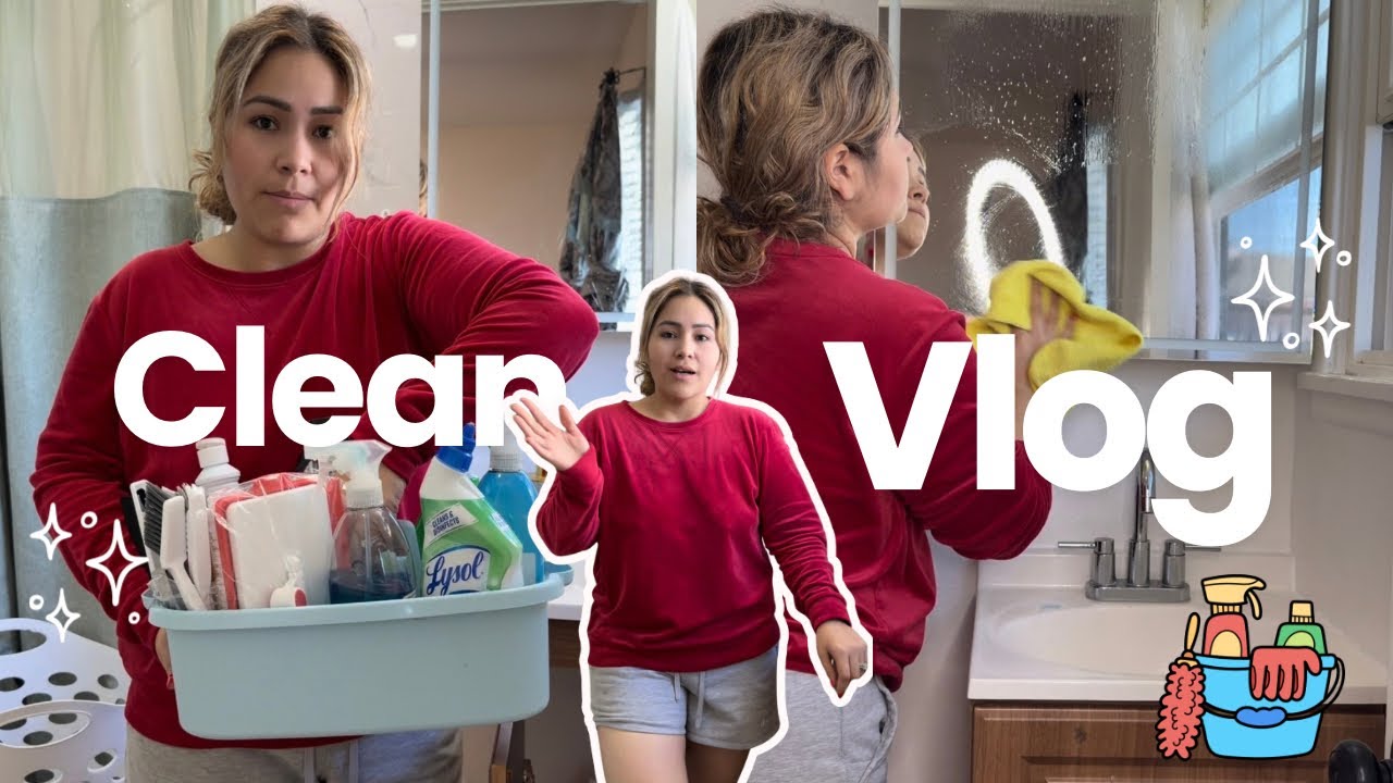 Baño de mamá de 5 hijos ♥️Limpieza profunda porque esto no se limpia solo 😭 