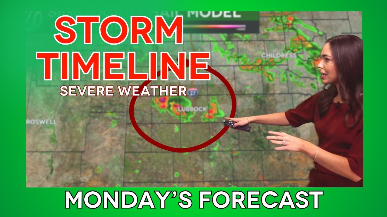 FORECAST: Texas Hail Risk & Cold Front Thunderstorms