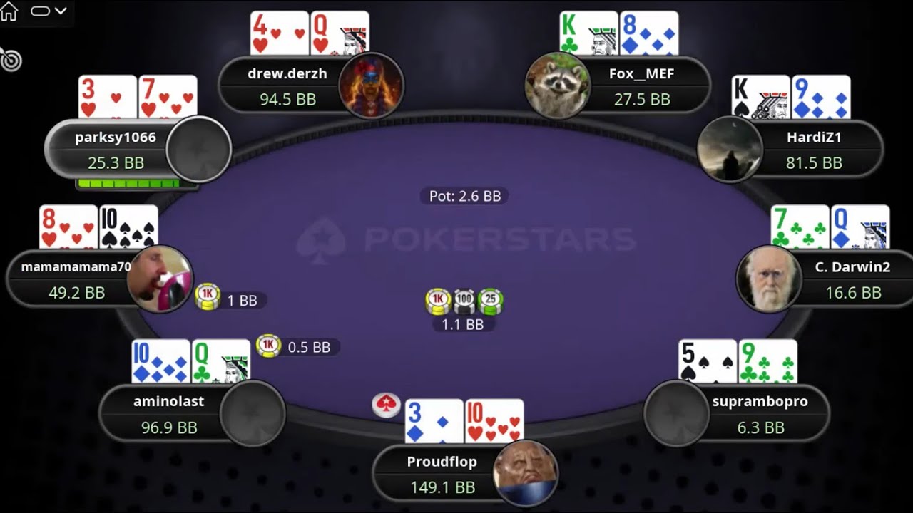 $1K Super Tuesday 04-07-2023 C. Darwin2  | Proudflop | aminolast - Final Table Replay