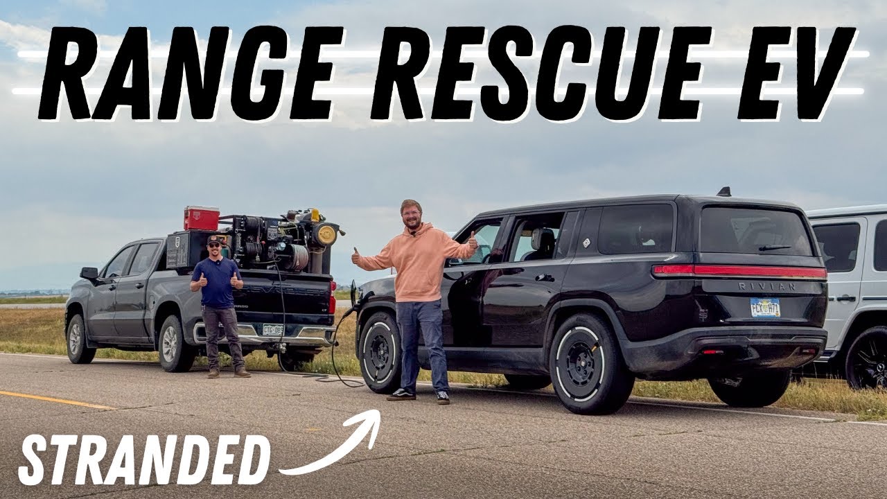 Roadside EV Recharging Business! Range Rescue EV Will Charge You Up If You Run Out