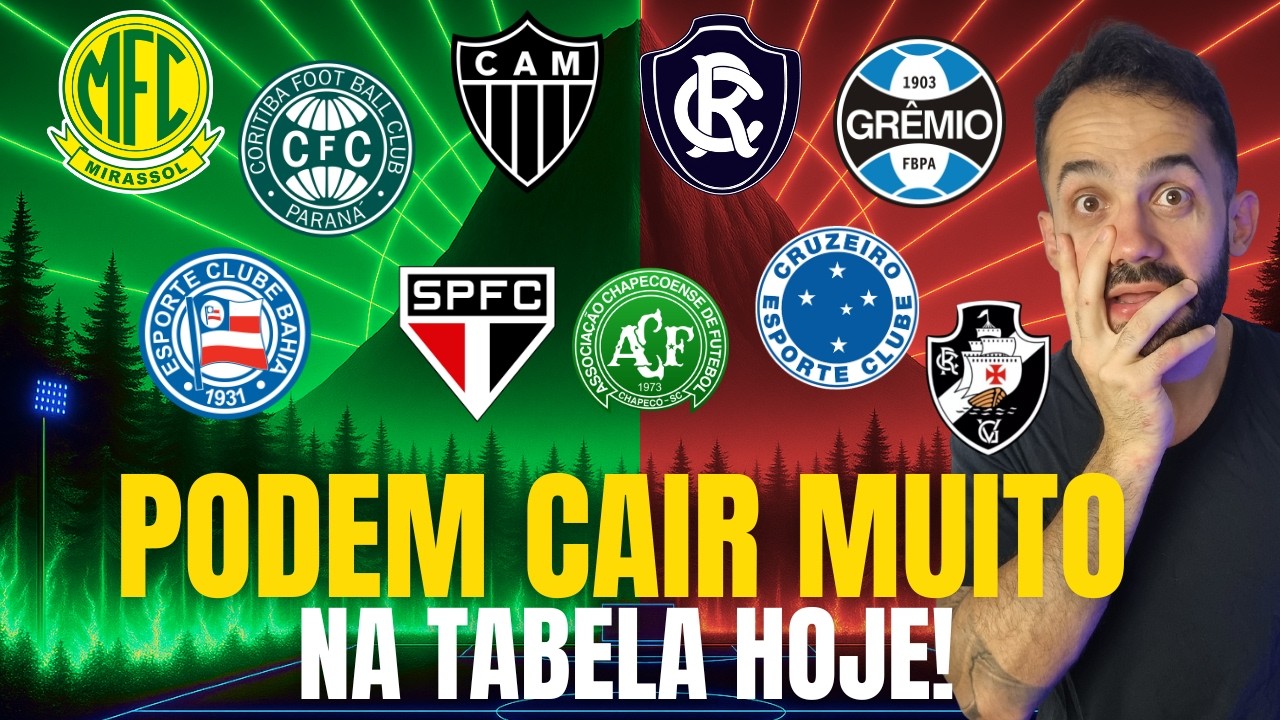 SÉRIE A JÁ MUDOU! ESSES TIMES PODEM CAIR MUITO NA TABELA!