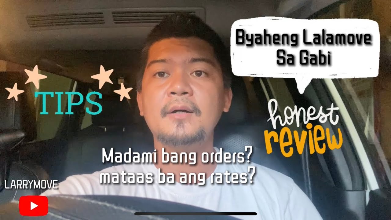 Byaheng Lalamove sa Gabi / Sedan 200kg / mpv 300kg / lalamove tips