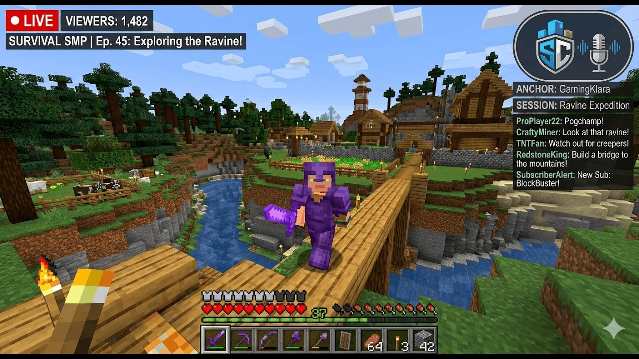 Minecraft Survival gameplay #minecraftsurvivalseriesepisode1 #livestream #livestream
