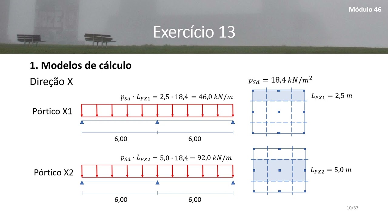 Módulo 46 - Exercício 13, LajesFungiformes