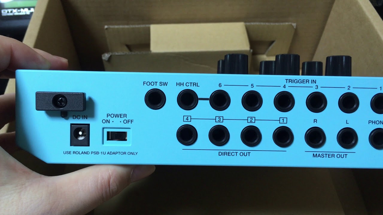 ROLAND TM-6 PRO　～開封動画～　ドラム用トリガー音源