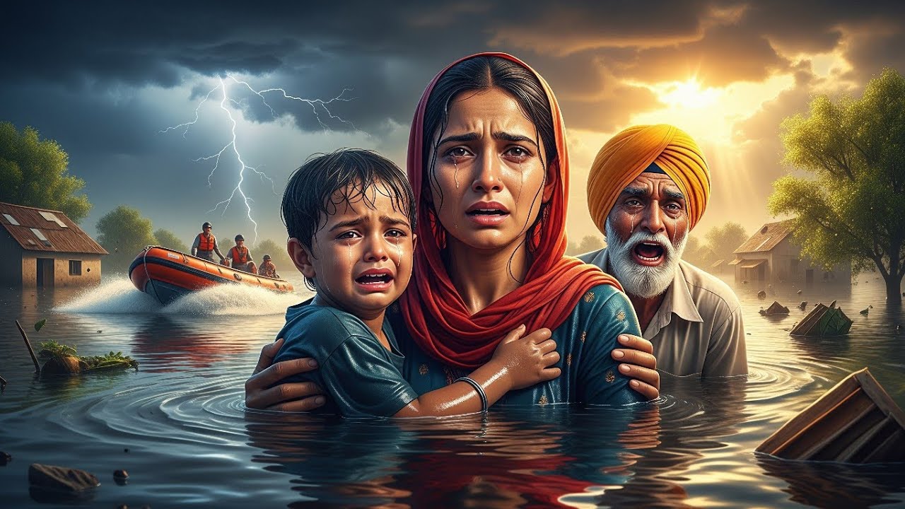 "Punjab Floods 2025 | Heart Touching Story of Survival & Hope"