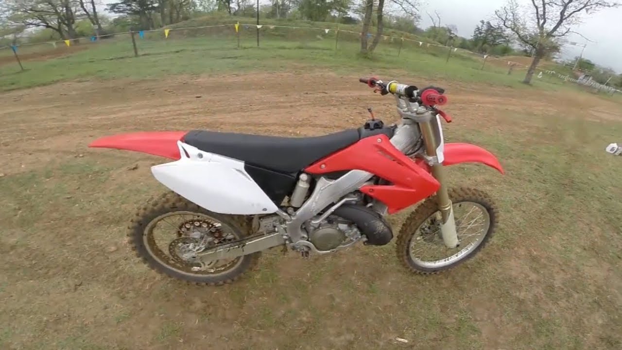 Первая поездка на моем новом Honda CR250