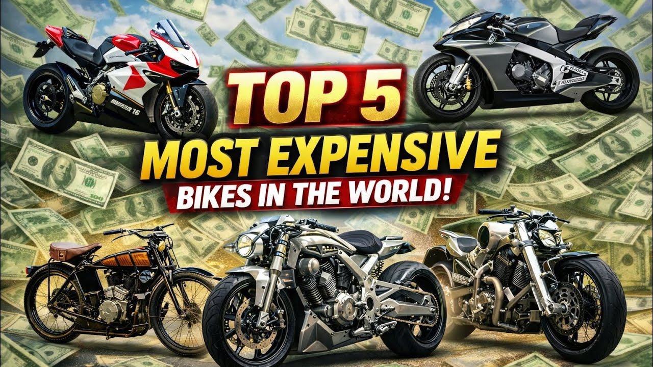 Top 5 Most Expensive Bikes in the World 😱 | That Only Billionaires Can Afford