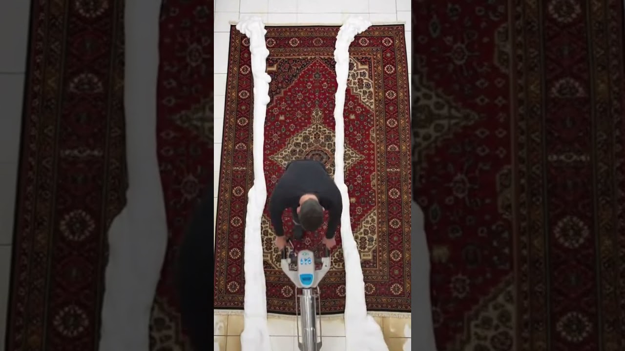 Most Satisfying Rug Wash Ever
