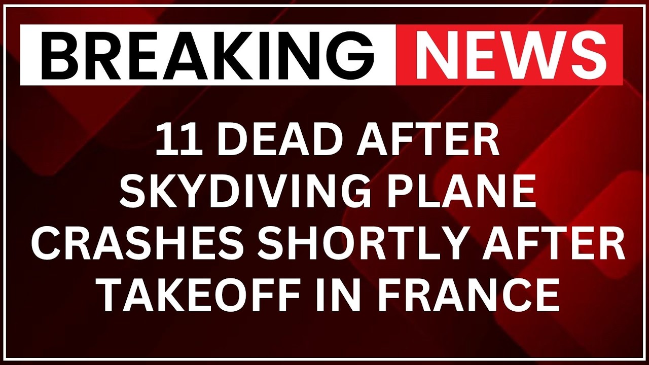 France Plane Crash Kills 11: Skydiving Aircraft Crashes Near Nancy | BREAKING NEWS