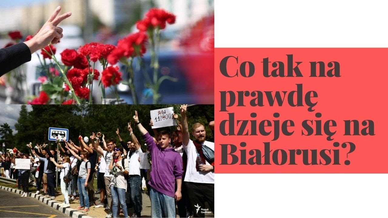 Białorusini walczą o swoją wolność, a w Polsce ludzie popierają Łukaszenkę