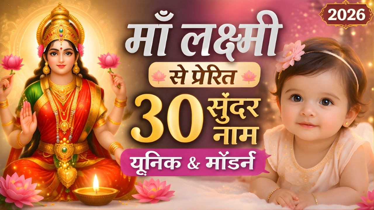 Maa Lakshmi se prerit Modern Baby Names | ASA Hindu Wisdom