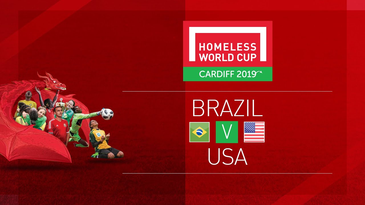 Brazil vs USA | Day 1, Pitch 1 | Homeless World Cup 2019