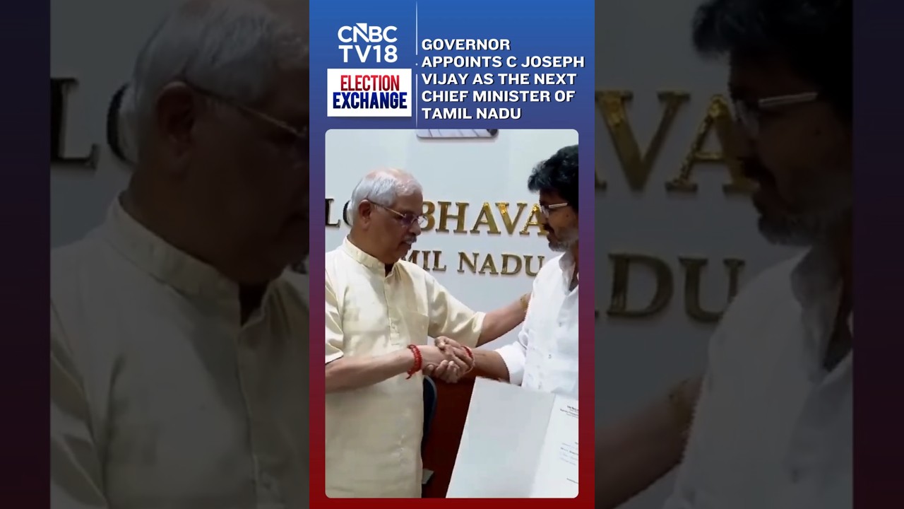 Tamil Nadu Governor Appoints C Joseph Vijay as The Next Chief Minister of Tamil Nadu | TVK | N18S