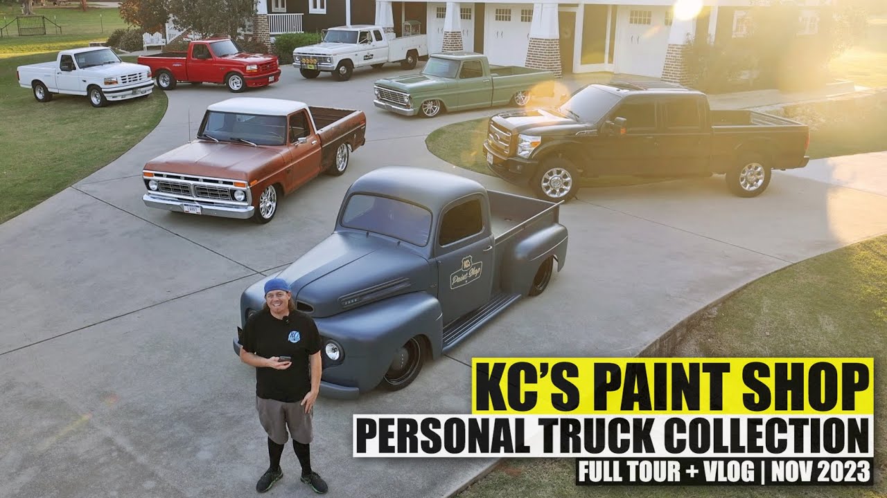 KCs Paint Shop | Truck Collection Tour + Vlog | Nov 2023