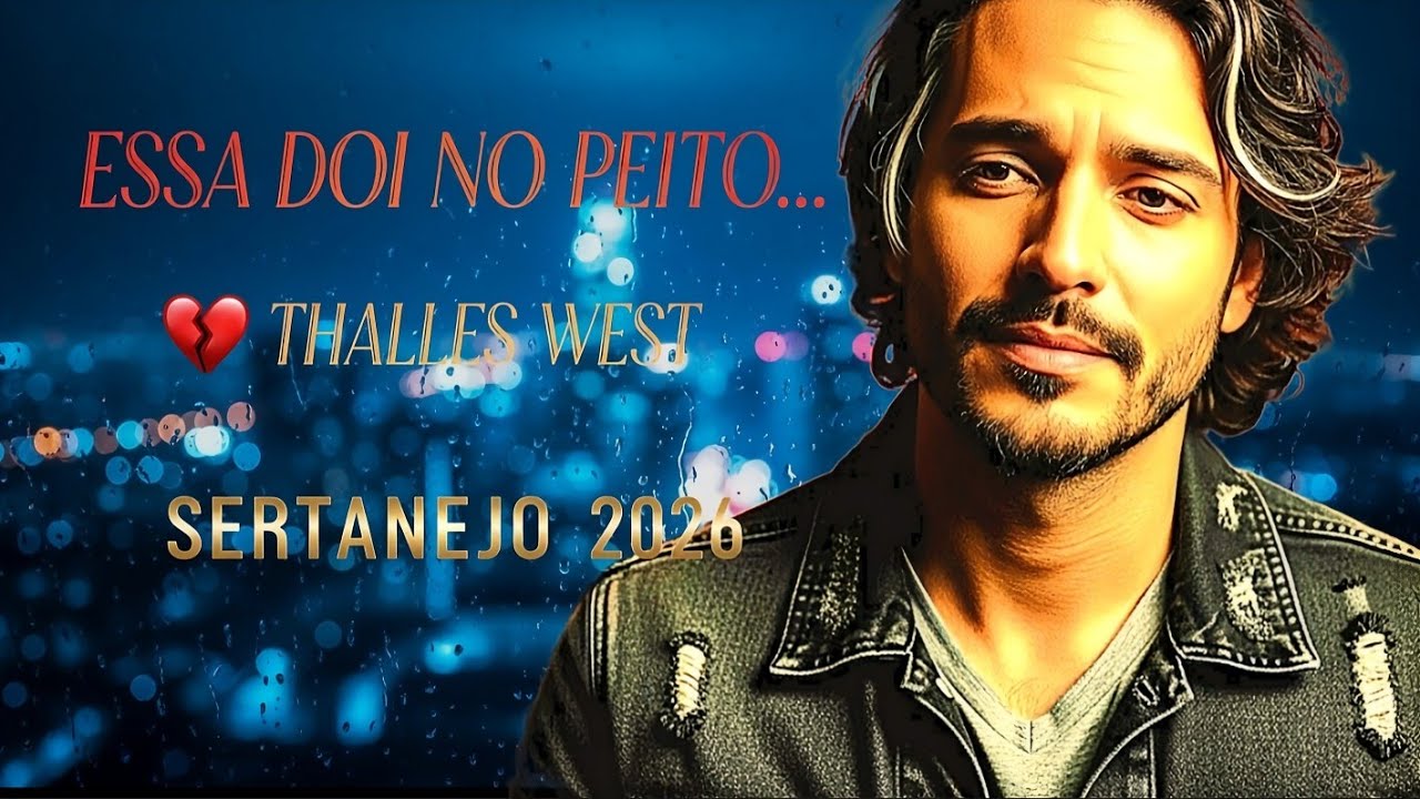 Essa dói no peito... 💔 Thalles West - Não É Como Antes (Sertanejo 2026)
