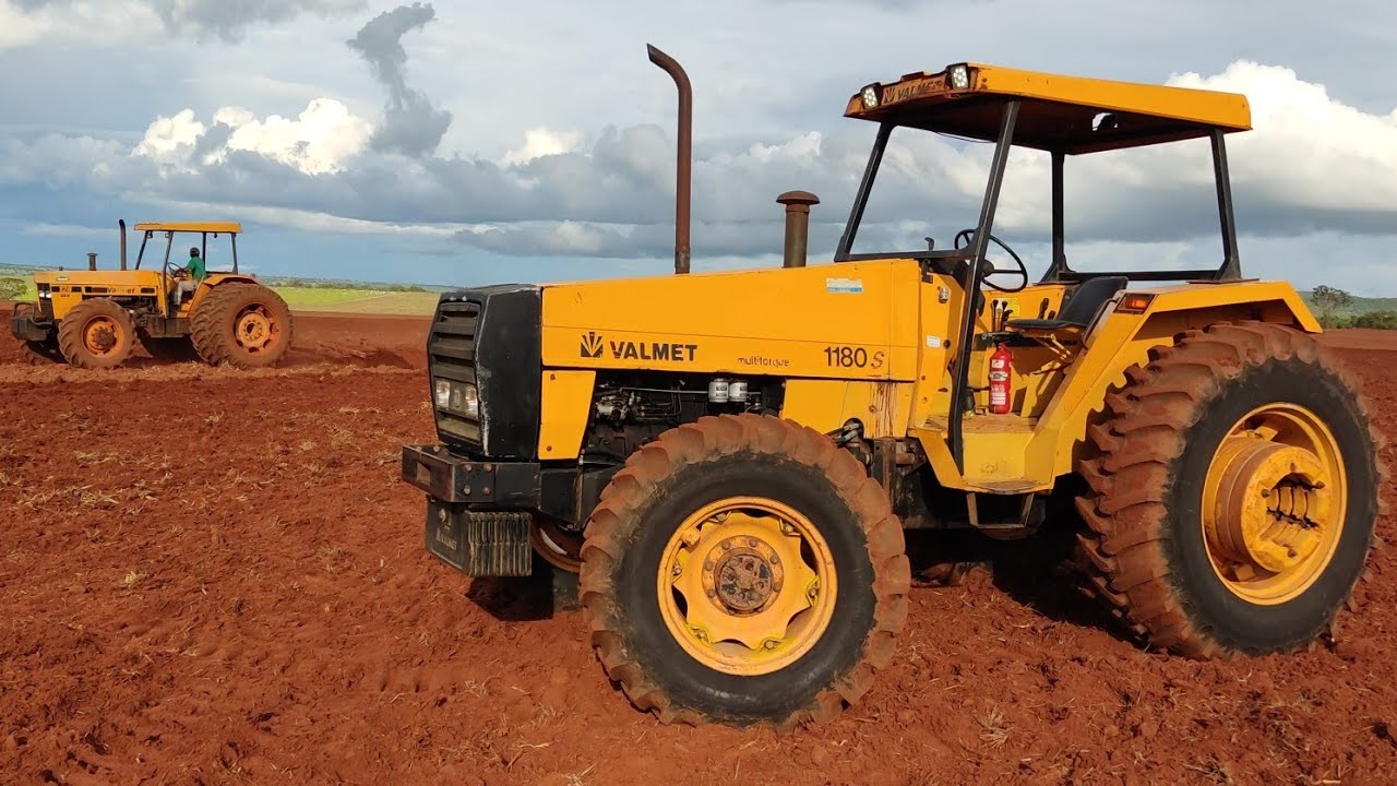 TRATORMEC...VALMET 1180 S, CONHEÇA O NOVO INTEGRANTE E COM O  VALMET 128 TURBO DANDO BOAS VINDAS...