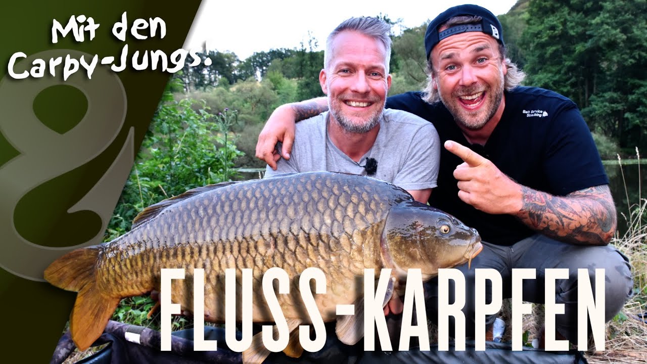 Fluss-Karpfen im Sommer mit Peter Schwedes und Marian Sura!