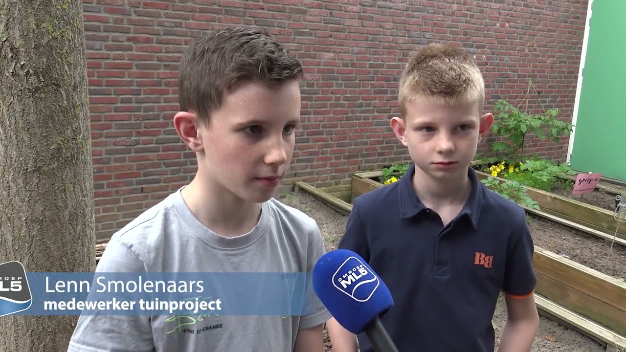 Schooltuinenproject Roggel basisschool de Zjwiek, mei 2023