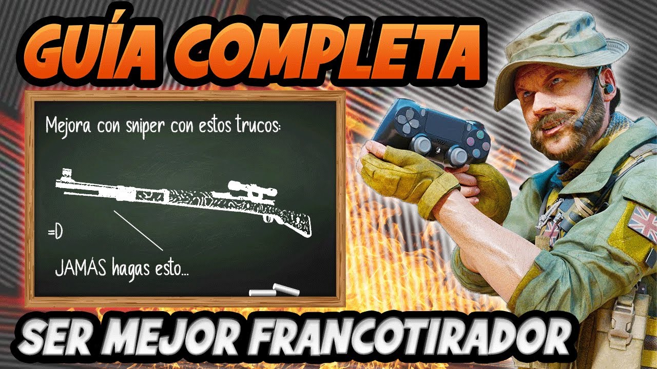 GUÍA COMPLETA para MEJORAR con SNIPER (FRANCOTIRADOR) en WARZONE en la TEMPORADA 5