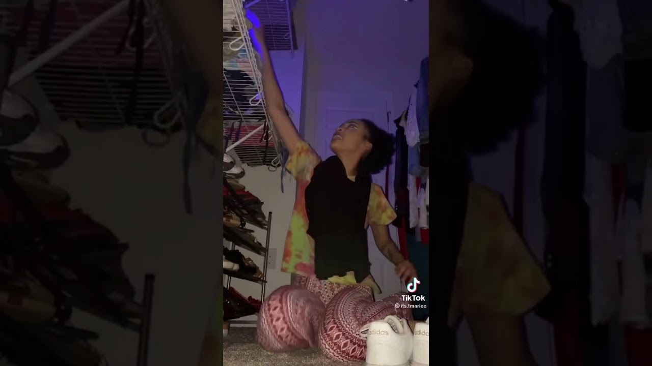 trinity in her mom's closet for almost six minutes straight