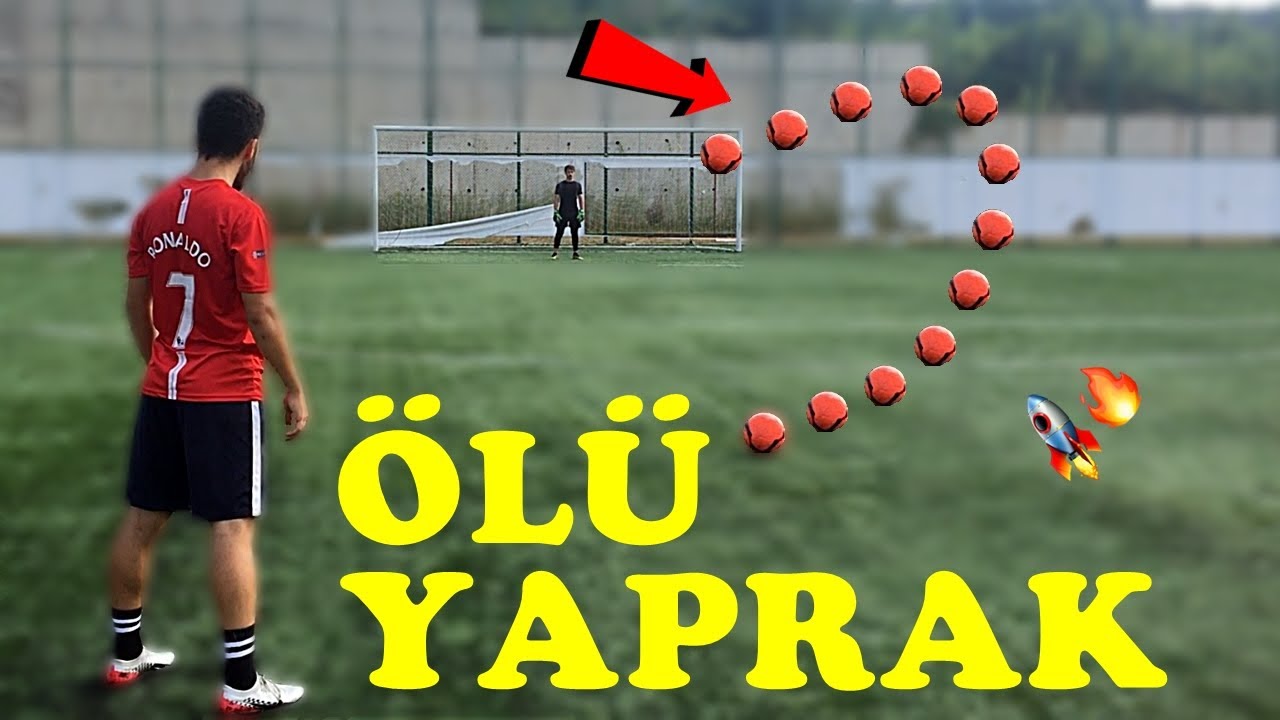 ÖLÜ YAPRAK VURUŞU NASIL VURULUR (Ronaldo Frikikleri) - Knuckleball