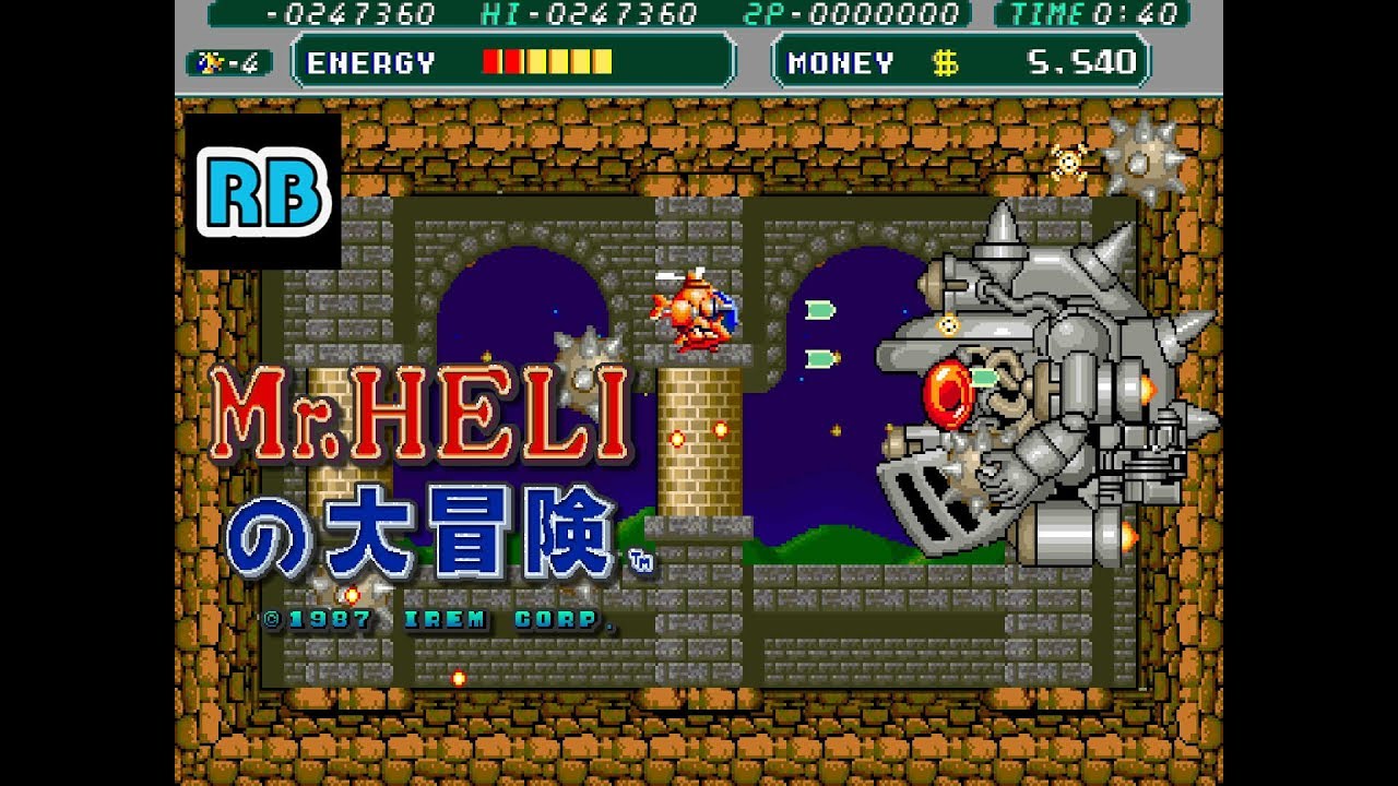 1987 [55fps] Mr. HELI no Daibouken 728480pts ALL