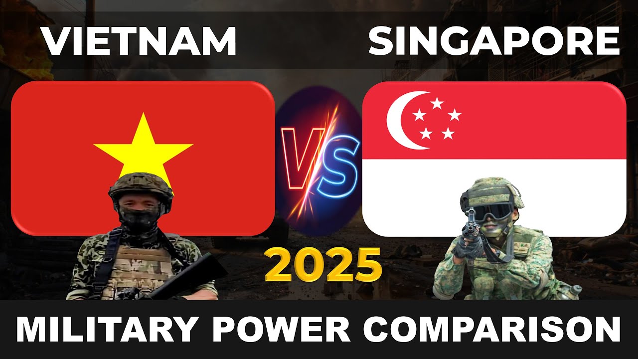 Vietnam vs Singapore Military Power 2025 | Singapore vs Vietnam Military Power 2025
