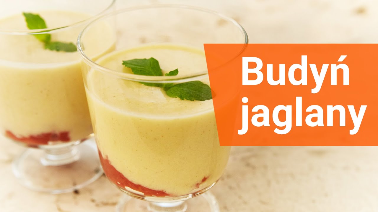 Bezlaktozowy budyń jaglany