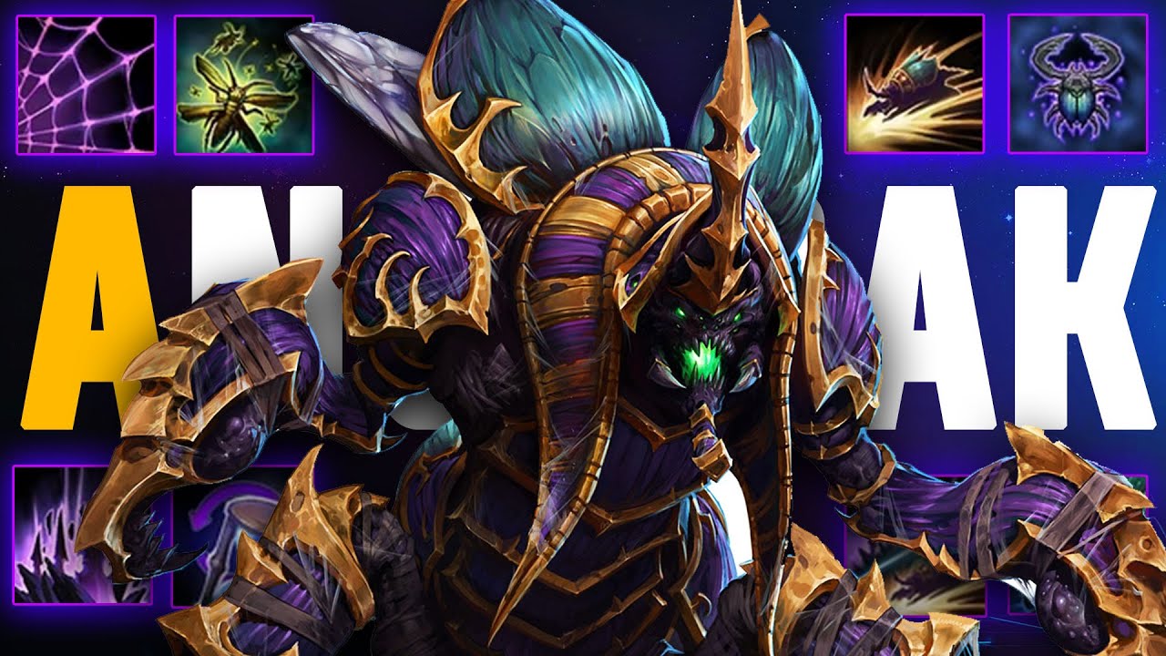 Beetles Are Actually Kinda OMEGALUL | Heroes of the Storm ANUB'ARAK Gameplay (A-Z Challenge)