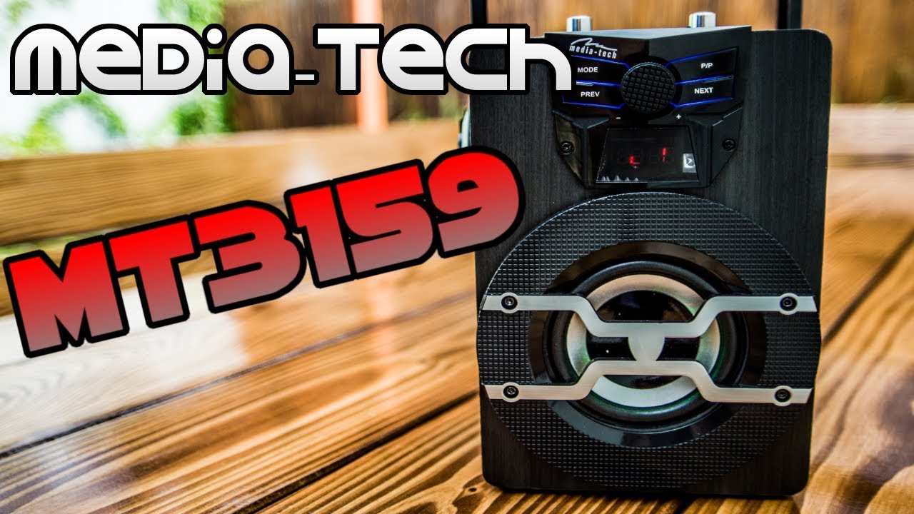 MediaTech BOOMBOX PRO - Test, Recenzja Głośnik z dobrym basem!?