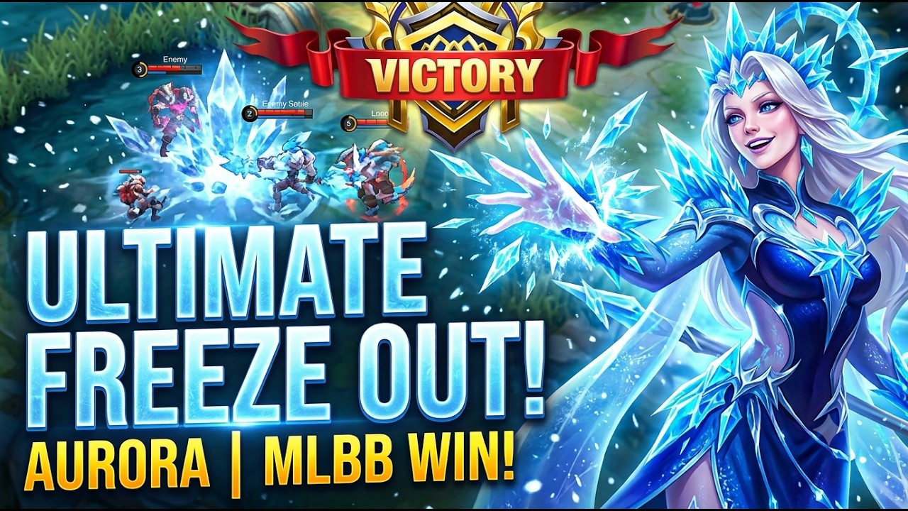 The ULTIMATE Freeze Out! 🥶 | Aurora MLBB Ranked Gameplay