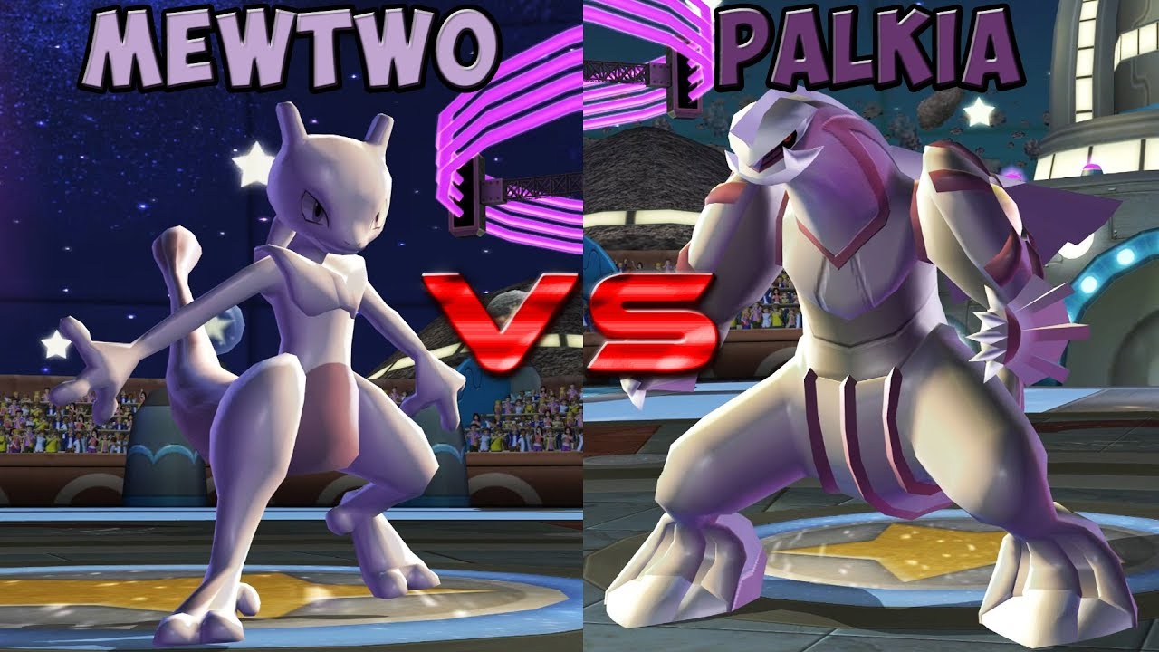 Pokemon battle revolution - Mewtwo vs Palkia