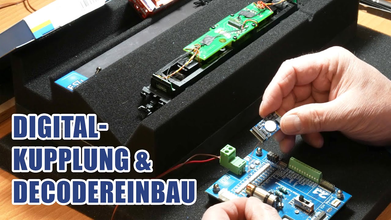Serviceauftrag für Ludger - Einbau ESU LokSound 5 & ESU Digitalkupplung bei Märklin Lok