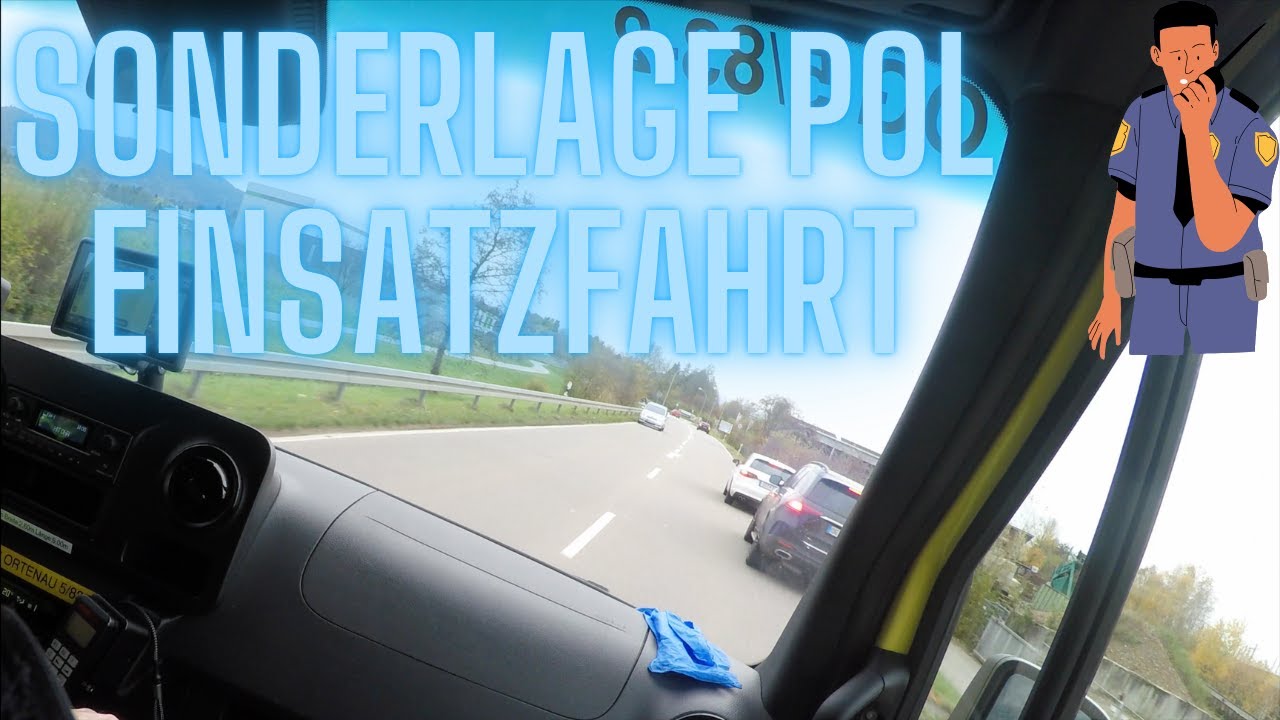SONDERLAGE POL - Einsatzfahrt - Inside View RTW
