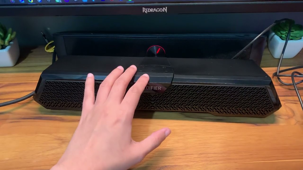 UNBOXING DA EDIFIER MG250 E REDRAGON INVADER PRO