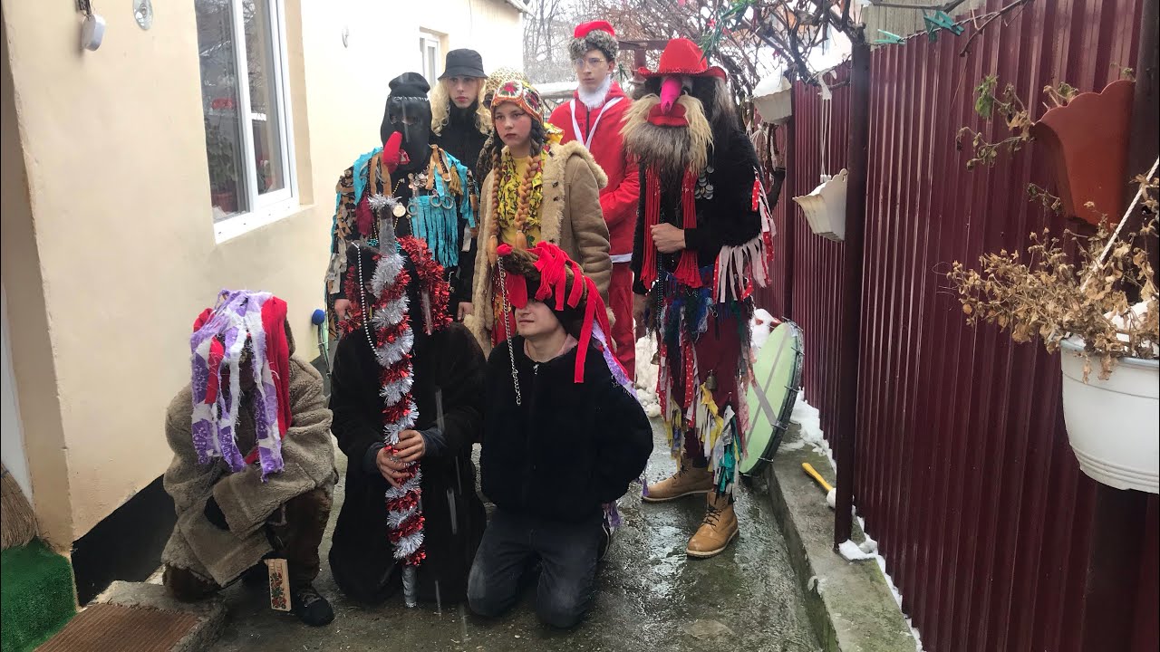 Mascații Revelion Burdujeni-Sat Suceava 2020