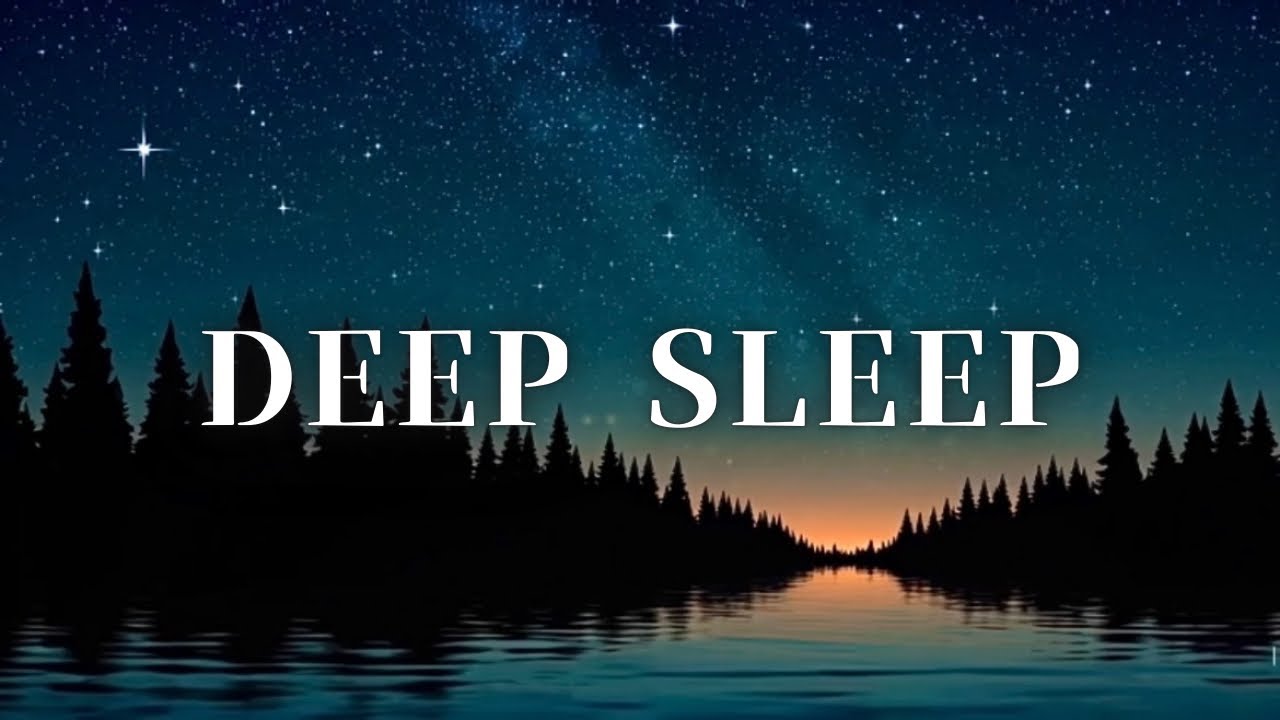 Deep Sleep Music 417Hz 🌙 Peaceful River Under the Stars