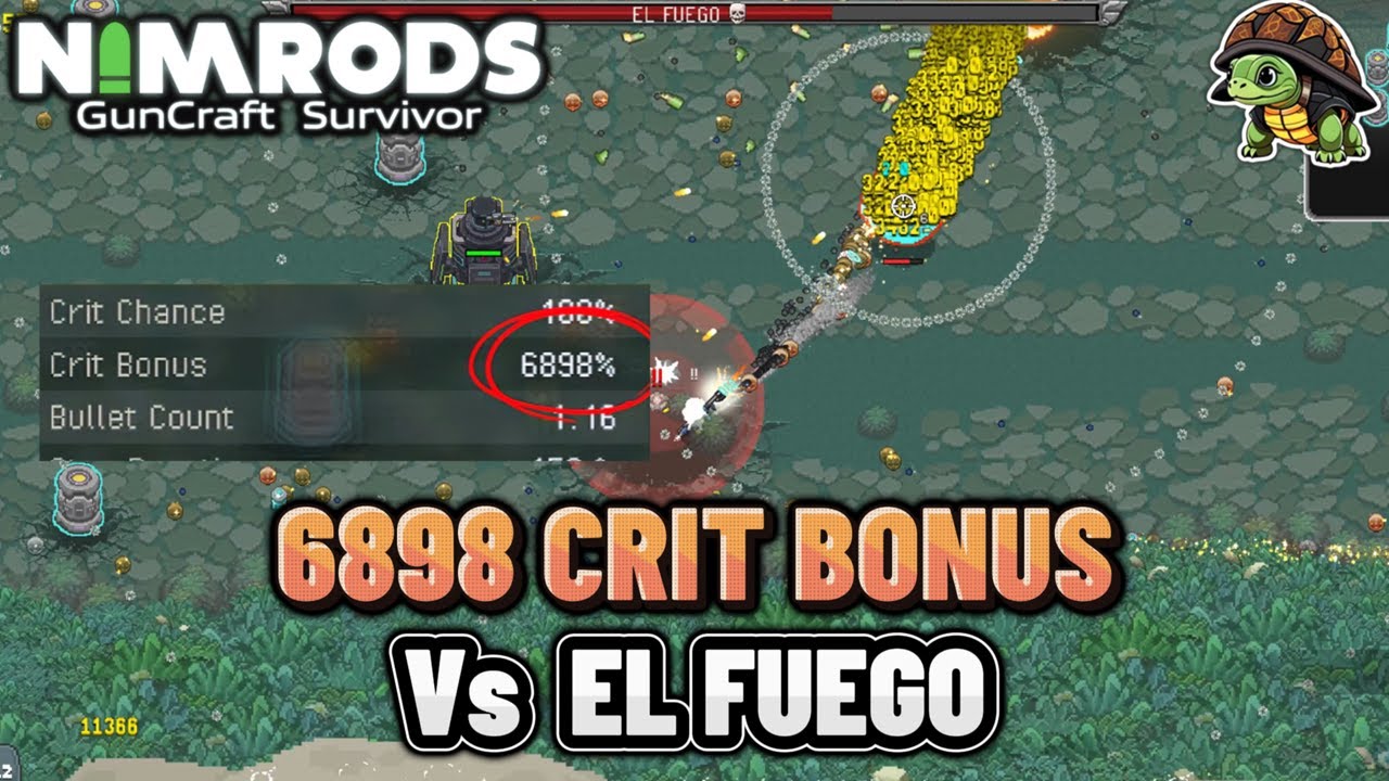 New Crit Build in Action: El Fuego Goes Down Fast | NIMRODS GunCraft Survivor