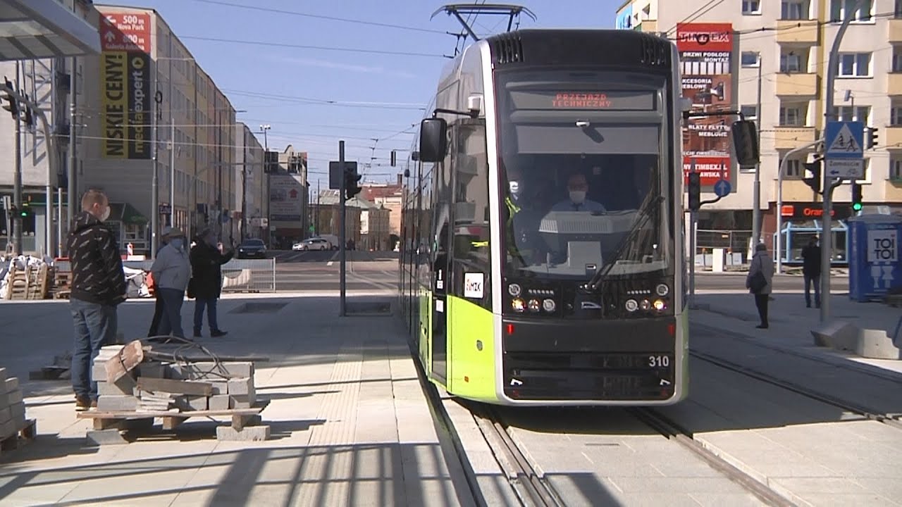 Bez komentarza - Tramwajem PESA po raz pierwszy...