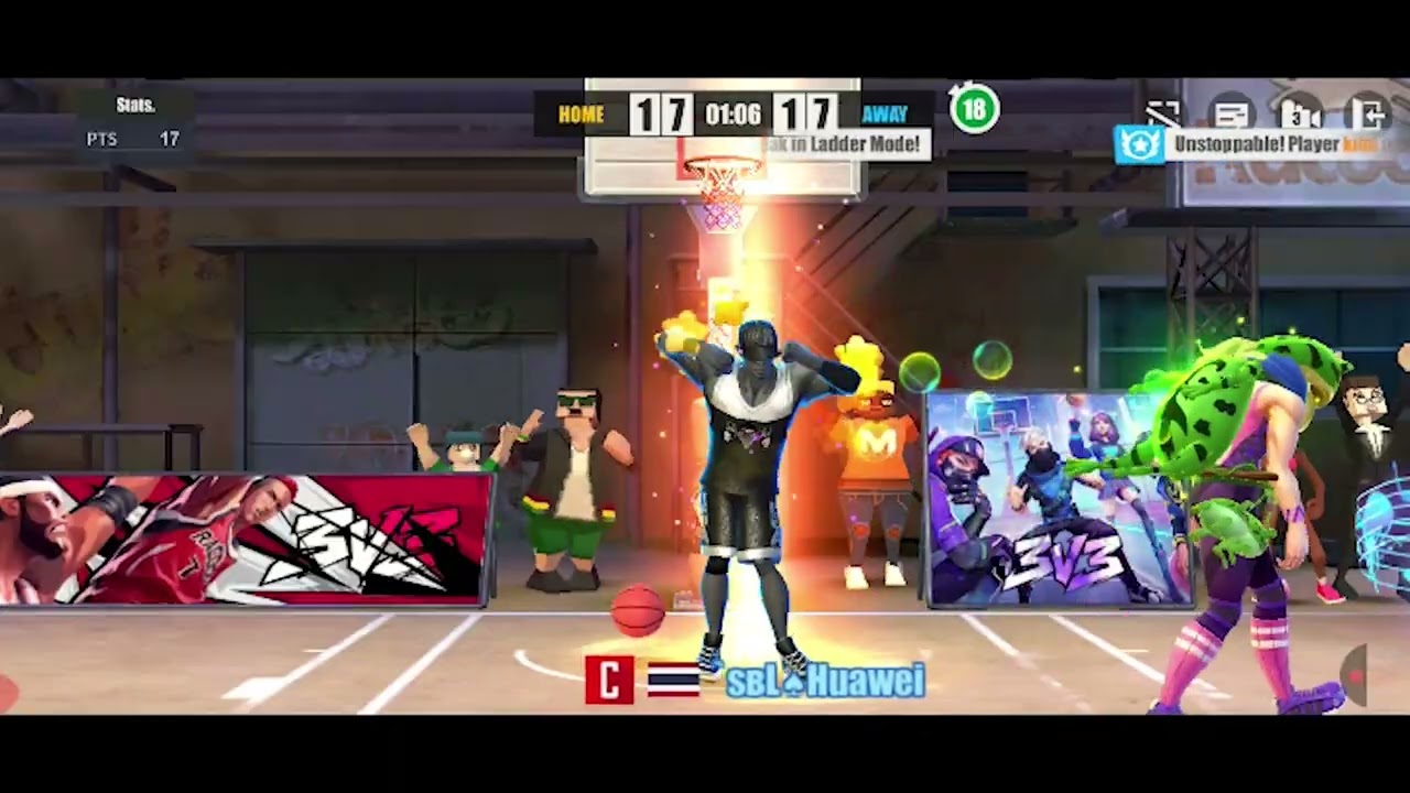 25 points Trading Blows till the End --- Louise Streetball Allstar