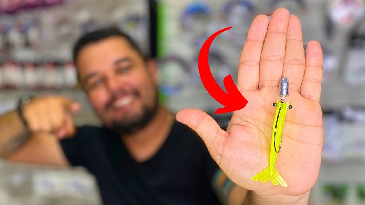DICAS - APRENDA FÁCIL MONTAGEM ANTI-ENROSCO PARA PESCAR ROBALOS NA GALHADA! CHEGA DE PERDER CAMARÃO!