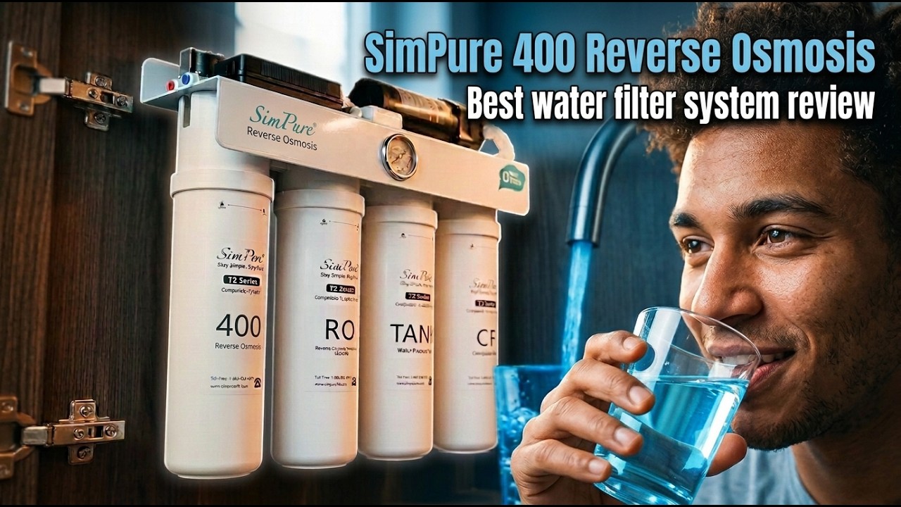 Система фильтрации воды обратного осмоса SimPure T1-400UV | Полная установка и честный отзыв (2026)