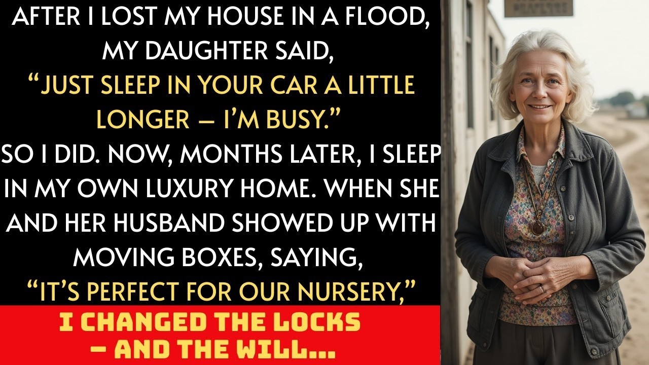 After I lost my house, my daughter told me to sleep in my car a little longer because she was busy