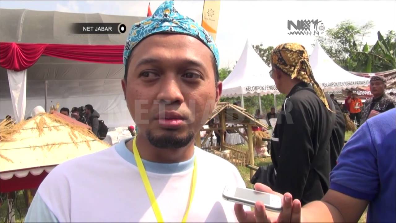 NET JABAR - RATUSAN WARGA MERIAHKAN UPACARA TRADISI ADAT SAPTON