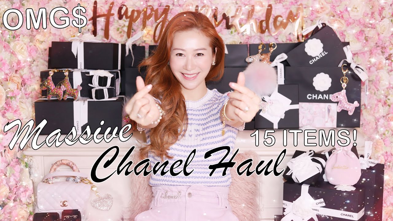 $21,000 CHANEL METIERS D'ART 2020 HAUL | 15 UNBOXINGS 🤩 IT'S MY BIRTHDAY + GIVEAWAY 💖🦄 LINDIESS
