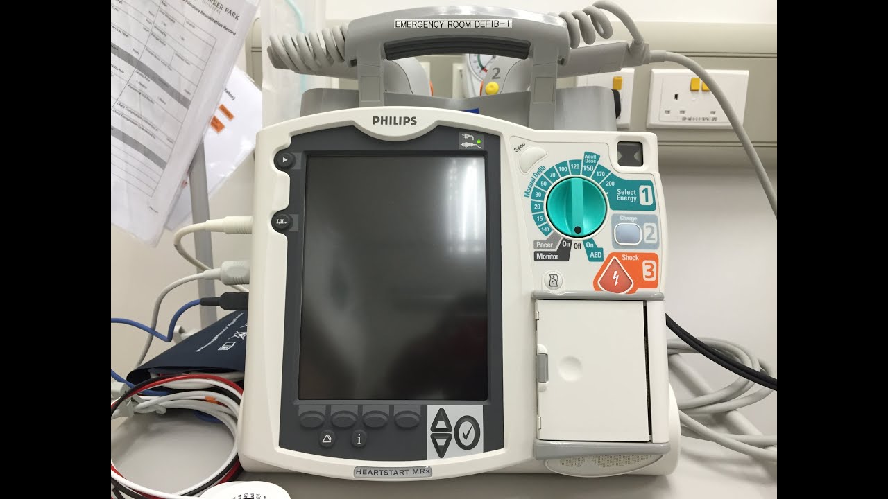 Philips MRX Defibrillator Operational Check