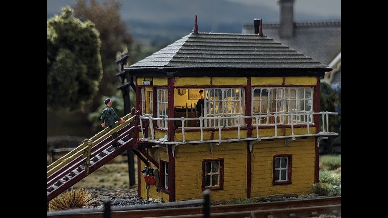 Mossdale in October, an N gauge model railway