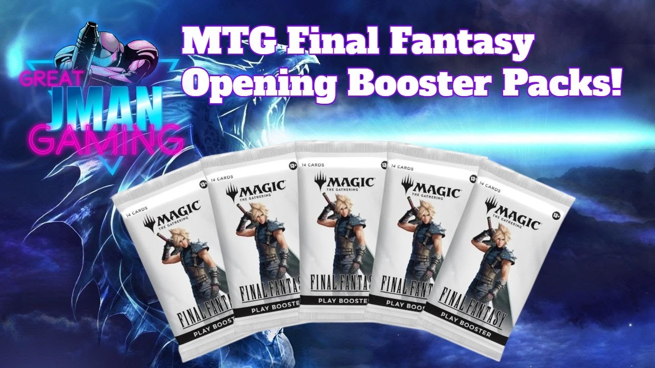 MTG Final Fantasy Pack Opening – Mythic Pulled + Epic Art Revealed!